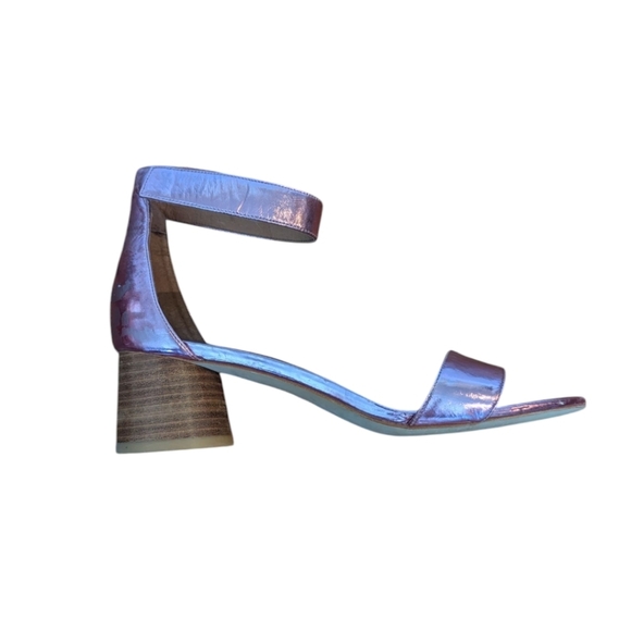 Jeffrey Campbell Issa Boho Peasant Romantic Strappy Rose Metallic Kitten Heel 9 - Picture 2 of 10